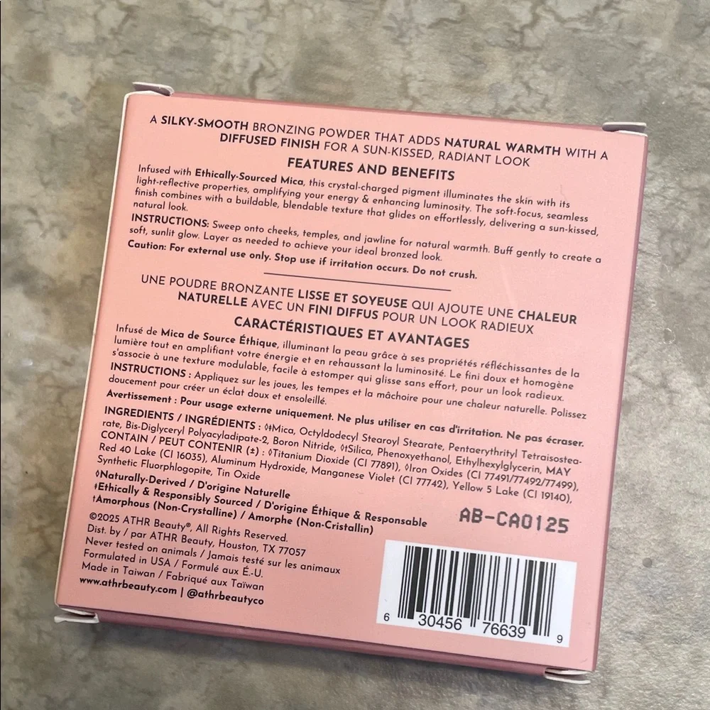 Athr Beauty Aurora Diffused Reflections Bronzing Powder